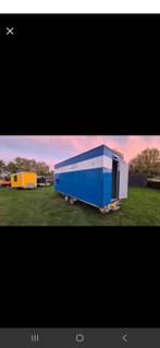 Dichte Aanhanger bak wagen autosport aanhanger food truck, Ophalen, Gebruikt