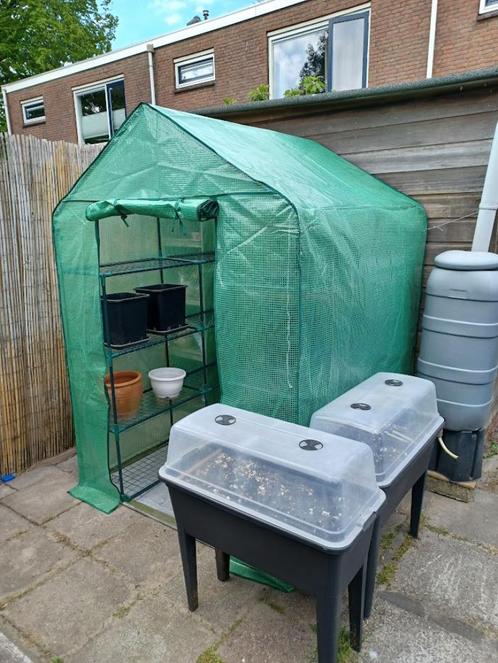 Regenton 110 liter, Tuin en Terras, Regentonnen, Gebruikt, Kunststof, 75 tot 150 liter, Met kraantje, Ophalen
