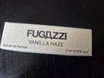 FUGAZZI VANILLA HAZE sample proefje NIEUW niche parfum dames, Ophalen of Verzenden, Nieuw