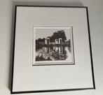 Litho 4 pleetjes brug Maasland zgan, Antiek en Kunst, Ophalen of Verzenden