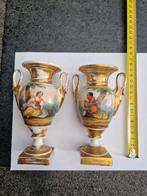 Antieke Vaasjes met Gouden Details, Ophalen of Verzenden