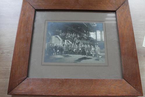 Foto Werkliedenverbond of staatsmijn 1929 in originele lijst, Antiek en Kunst, Kunst | Tekeningen en Foto's, Ophalen of Verzenden