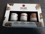 BACARDI kleine flesjes 3 stuks, (aged in the carribean), Ophalen of Verzenden, Zo goed als nieuw, Gebruiksvoorwerp