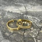 14k gouden oorbellen versace model nieuw, Sieraden, Tassen en Uiterlijk, Oorbellen, Ophalen of Verzenden, Nieuw, Goud