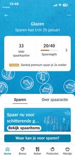 AH glazen zegels, Albert Heijn, Ophalen