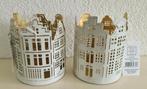2x Riviera Maison theelichtje - Amsterdam Canal House Votive, Huis en Inrichting, Woonaccessoires | Kandelaars en Kaarsen, Overige materialen