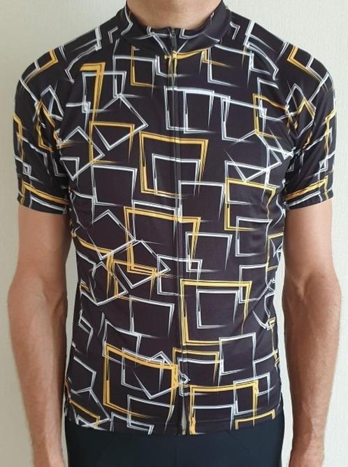 Fietsshirt M fietskleding mtb racefiets wielrenshirt zwart g, Fietsen en Brommers, Fietsaccessoires | Fietskleding, Nieuw, Heren