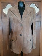 Leuk vintage lederen blazer/jasje jr'60/'70, Kleding | Dames, Ophalen of Verzenden, Maat 38/40 (M)