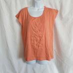 Grappig zalmkleurig t-shirt met ananas. Mt M Merk Expresso, Kleding | Dames, Maat 38/40 (M), ., Oranje, Ophalen of Verzenden