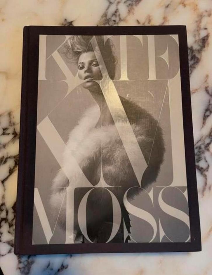 Kate Moss Koffietafel Boek, Huis en Inrichting, Woonaccessoires | Lijsten, Zo goed als nieuw, Minder dan 50 cm, Overige materialen
