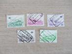 Belgie 1968 Trein Postzegels, Ophalen of Verzenden, Gestempeld, Treinen