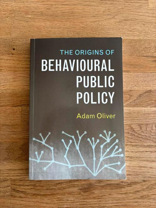 The Origins of Behavioural Public Policy, Boeken, Studieboeken en Cursussen, Zo goed als nieuw, WO, Gamma, Ophalen of Verzenden