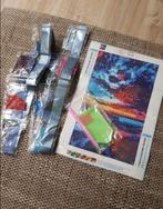 Diamond Painting Set Wolken  / Steentjes 20x30cm Vrije Tijd, Verzenden, Nieuw, Knutselwerk