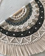 Macramé Wandhanger Groen Beige, Ophalen of Verzenden, Nieuw