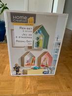 Nieuwe kleurrijke set van 3 decoratie huizen, Ophalen, Nieuw