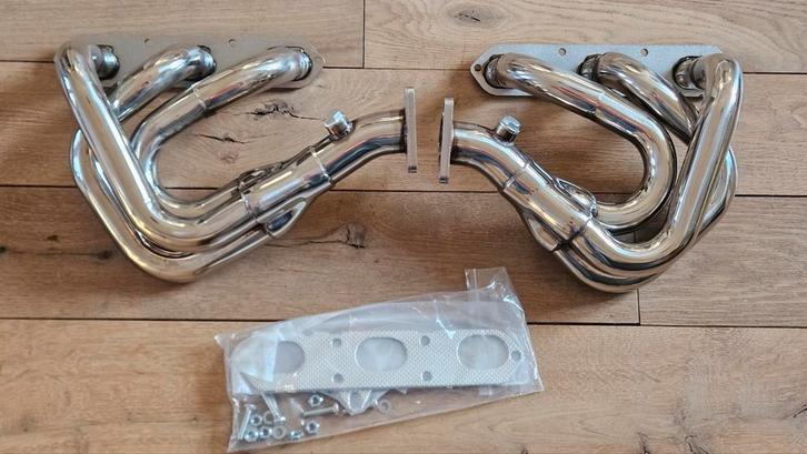 Uitlaat rvs spruitstukken PORSCHE BOXSTER 986 2.5 t/m 3.2L, Auto diversen, Tuning en Styling, Ophalen of Verzenden