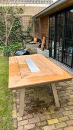 Tuintafel onderhoudsvrij, aluminium met composiet, Tuin en Terras, Tuintafels, Ophalen of Verzenden