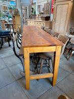 Smalle Franse tafel cafetafel eettafel sidetable, Ophalen, Gebruikt