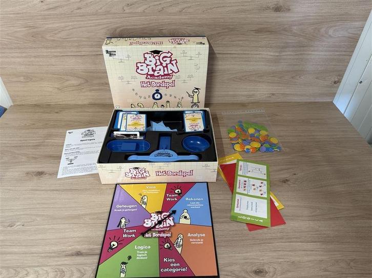 Big Brain Academy het bordspel - s1002, Hobby en Vrije tijd, Gezelschapsspellen | Bordspellen, Zo goed als nieuw, Ophalen of Verzenden