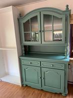 Mooie groene buffetkast, Huis en Inrichting, Kasten | Buffetkasten, Ophalen, Zo goed als nieuw, 25 tot 50 cm