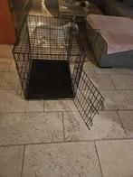 Honden bench zwart. Lengte 75cm. Breedte 55cm. Hoogte 60cm, Dieren en Toebehoren, Ophalen, Gebruikt