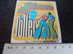 sticker disco roller rolschaatsen dansen vintage, Verzenden, Zo goed als nieuw, Merk