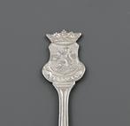 Van Nelle lepeltje Overijsel, Verzenden, Gebruikt, Metaal, Bestek