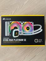 Corsair H100i RGB PLATINUM SE V2 - RGB 240mm AIO Cooler Wit, Computers en Software, Computerkoelers, Ophalen of Verzenden, Gebruikt