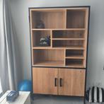 Massief eiken kast, Huis en Inrichting, Kasten | Wandmeubels, Ophalen, Gebruikt, Minder dan 150 cm, 150 tot 200 cm