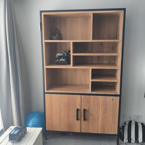 Massief eiken kast, Huis en Inrichting, Kasten | Wandmeubels, Gebruikt, 150 tot 200 cm, Minder dan 150 cm, 25 tot 50 cm, Ophalen