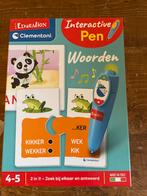 Clementoni | educatief spel met pen, Ophalen of Verzenden, Zo goed als nieuw