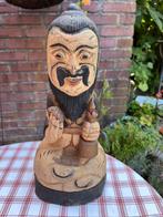 Houten Oosters Aziatisch beeld, aziatica, Antiek en Kunst, Ophalen of Verzenden