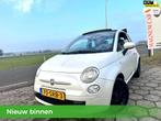 Fiat 500 C NAP AUTOMAAT CABRIO LEDER AIRCO NIEUWE APK VELGEN, Auto's, Euro 5, 86 pk, Gebruikt, 31 €/maand