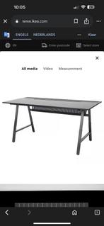 Bureau zwart Gaming, Huis en Inrichting, Bureaus, Ophalen, Gebruikt, Bureau