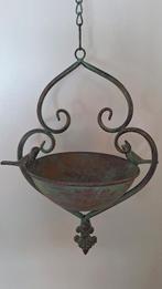 Nieuw metalen vogelbadje/ voederbakje, Verzenden, Nieuw