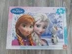 Frozen puzzel 50 st (4+), 10 tot 50 stukjes, 4 tot 6 jaar, Ophalen of Verzenden, Zo goed als nieuw