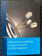 Effectief mondeling communiceren in drie stappen, Sociale wetenschap, Darwin Frieser, Ophalen of Verzenden, Zo goed als nieuw
