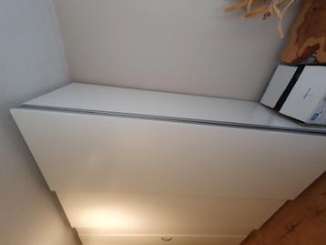 Pax schuifdeur 1.5m*2.36m  kastdeur 2 delen wit