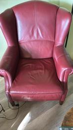 Rode fauteuil, Huis en Inrichting, Fauteuils, Ophalen of Verzenden, Gebruikt, 75 tot 100 cm, 50 tot 75 cm