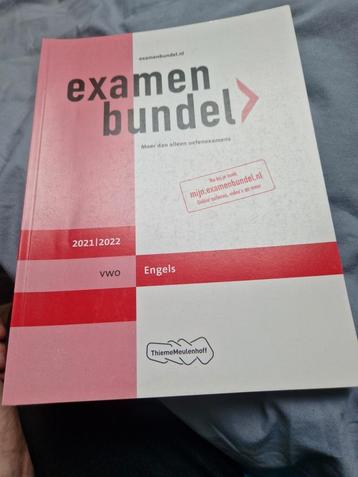 vwo 2021/2022 engels examenbundel beschikbaar voor biedingen