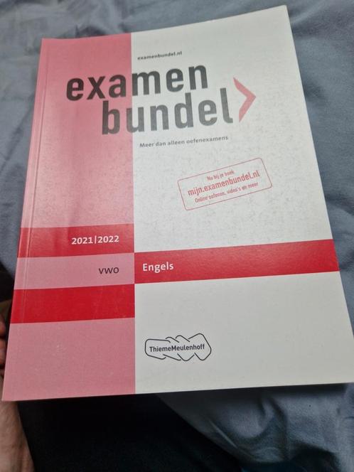 vwo 2021/2022 engels examenbundel, Boeken, Schoolboeken, Zo goed als nieuw, Engels, VWO, Ophalen of Verzenden