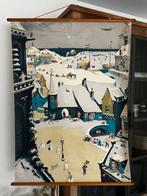 Winterplaat W.G. van de Hulst, Ophalen of Verzenden, Stad- en Dorpsgezichten