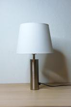 Strakke RVS Schemerlamp, Ophalen of Verzenden, Gebruikt, Metaal, Minder dan 100 cm