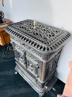 Prachtige antieke gietijzeren kachel houtkachel, Huis en Inrichting, Ophalen, A, A, A