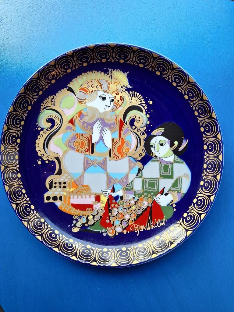 Vintage wandbord Aladin Wunderlampe Rosenthal Bjorn Wiinblad, Ophalen of Verzenden