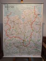 Wandkaart van Eems-Dollard Regio, Antiek en Kunst, Ophalen of Verzenden, Aardrijkskunde