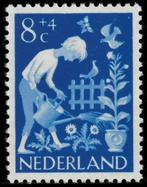 Jaar 1962 NVPH 781 Kinderzegel vrije tijd - Bloemen begieten, Ophalen of Verzenden, Na 1940, Postfris