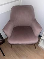 Velvet stoel, Huis en Inrichting, Fauteuils, Ophalen of Verzenden, Zo goed als nieuw, Minder dan 75 cm, 50 tot 75 cm