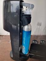 Sodastream met 3 flessen en Co2-cilinder, Witgoed en Apparatuur, Bruiswatermachines, Ophalen, Zo goed als nieuw