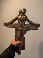 Vanderweghe keramiek plaquette 46cm christus west germany, Antiek en Kunst, Antiek | Keramiek en Aardewerk, Verzenden